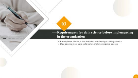 Using Data Science Technologies For Business Transformation Ppt PowerPoint Presentation Complete With Slides