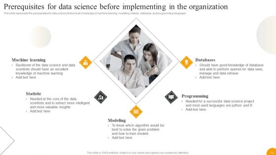 Using Data Science Technologies For Business Transformation Ppt PowerPoint Presentation Complete With Slides