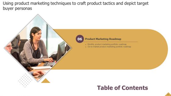 Using Product Marketing Techniques To Craft Product Tactics And Depict Target Buyer Personas Ppt PowerPoint Presentation Complete Deck With Slides