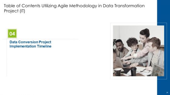 Utilizing Agile Methodology In Data Transformation Project IT Ppt PowerPoint Presentation Complete With Slides
