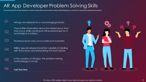VR And AR IT Ppt PowerPoint Presentation Complete Deck With Slides