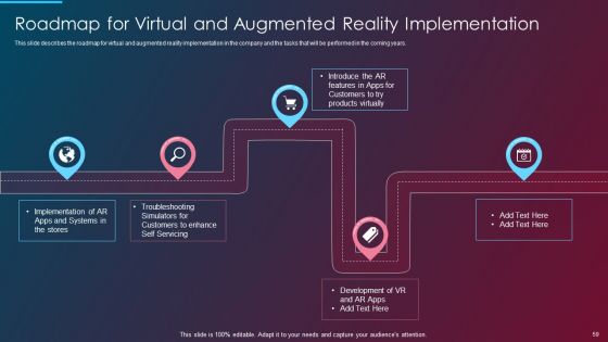 VR And AR IT Ppt PowerPoint Presentation Complete Deck With Slides