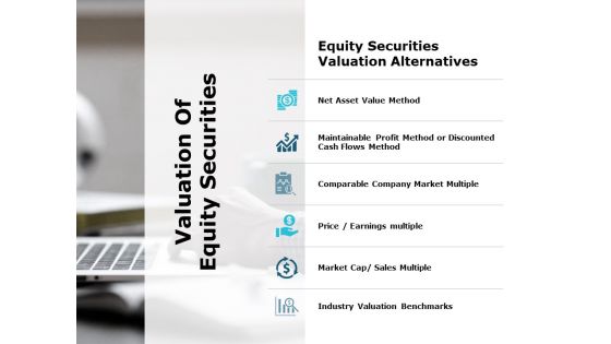 Valuation Of Equity Securities Ppt PowerPoint Presentation Outline Professional
