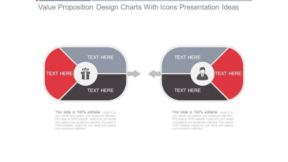 Value Proposition Design Charts With Icons Presentation Ideas