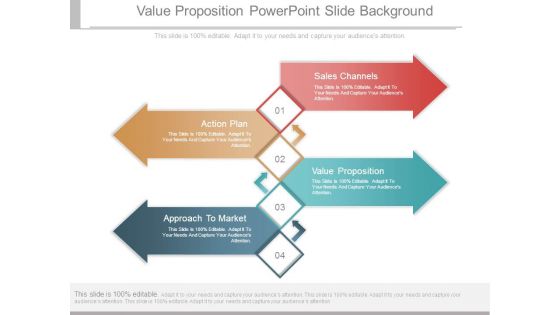 Value Proposition Powerpoint Slide Background