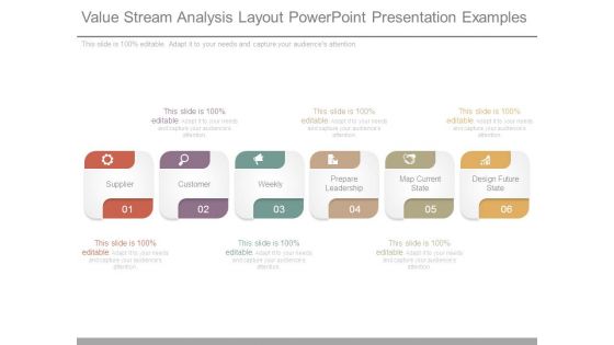 Value Stream Analysis Layout Powerpoint Presentation Examples Value Stream Analysis Layout Powerpoint Presentation Examples