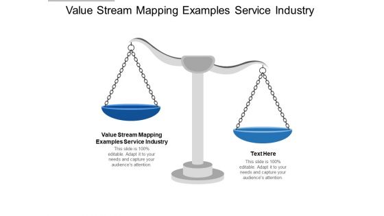 Value Stream Mapping Examples Service Industry Ppt PowerPoint Presentation Model Background Cpb