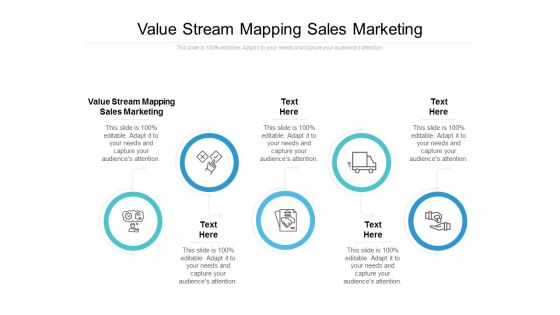 Value Stream Mapping Sales Marketing Ppt PowerPoint Presentation Infographics Microsoft Cpb