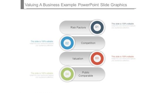 Valuing A Business Example Powerpoint Slide Graphics Valuing A Business Example Powerpoint Slide Graphics