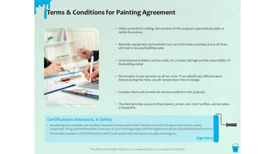 Varnishing Services Agreement Proposal Template Ppt PowerPoint Presentation Complete Deck With Slides
