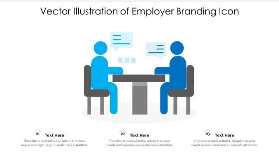 Vector Illustration Of Employer Branding Icon Ppt Show Graphics Download PDF