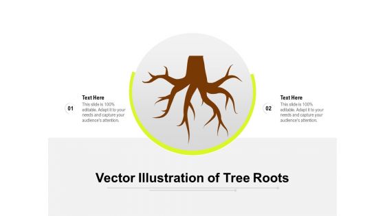 Vector Illustration Of Tree Roots Ppt PowerPoint Presentation Infographic Template Inspiration PDF