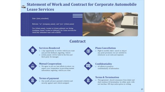 Vehicle Leasing Proposal Ppt PowerPoint Presentation Complete Deck With Slides