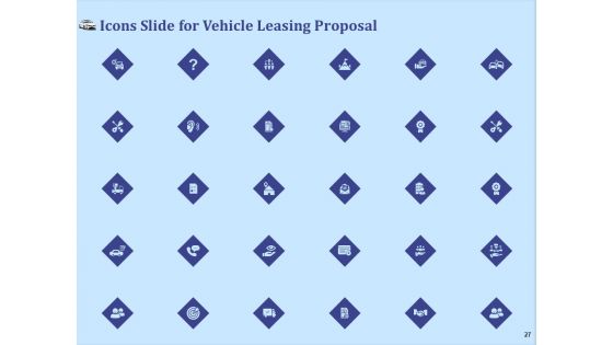 Vehicle Leasing Proposal Ppt PowerPoint Presentation Complete Deck With Slides
