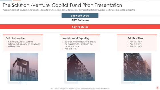 Venture Capital Fund Pitch Presentation Ppt PowerPoint Presentation Complete Deck With Slides