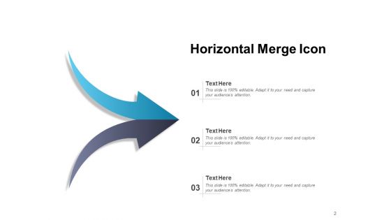 Version Control Merge Arrows Different Processes Ppt PowerPoint Presentation Complete Deck