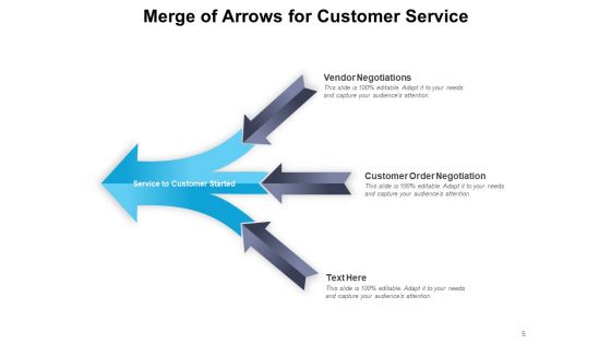 Version Control Merge Arrows Different Processes Ppt PowerPoint Presentation Complete Deck
