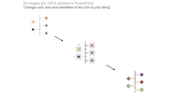 Vertical Timeline For Year Based Analysis Powerpoint Slides