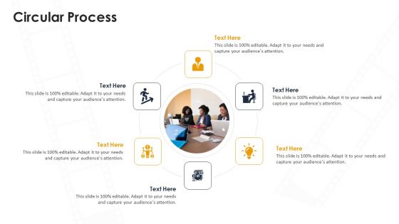 Video Creation Circular Process Ppt Gallery Slide Portrait PDF