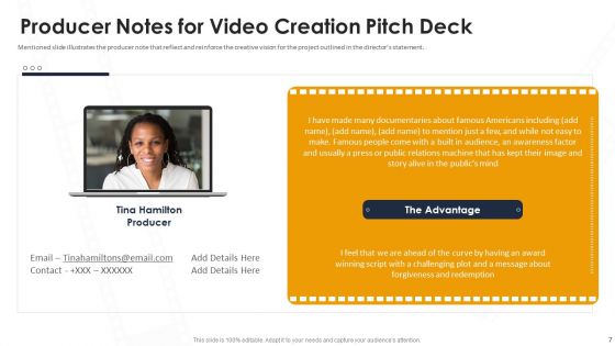 Video Creation Pitch Deck Ppt PowerPoint Presentation Complete With Slides
