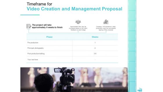 Video Development And Administration Proposal Ppt PowerPoint Presentation Complete Deck With Slides