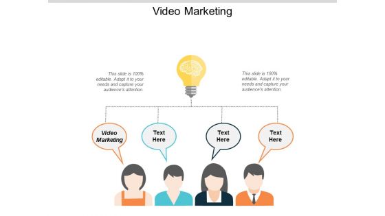Video Marketing Ppt PowerPoint Presentation Summary Themes Cpb
