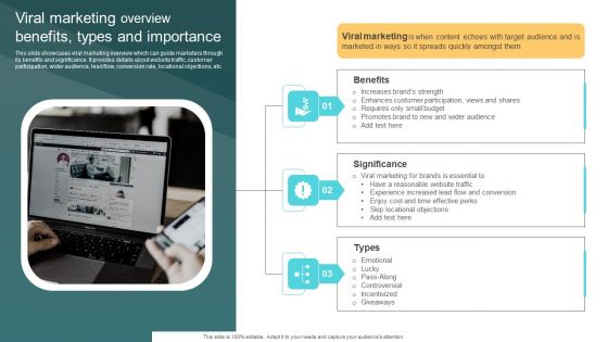 Viral Marketing Overview Benefits Types And Importance Deploying Viral Marketing Strategies Topics PDF