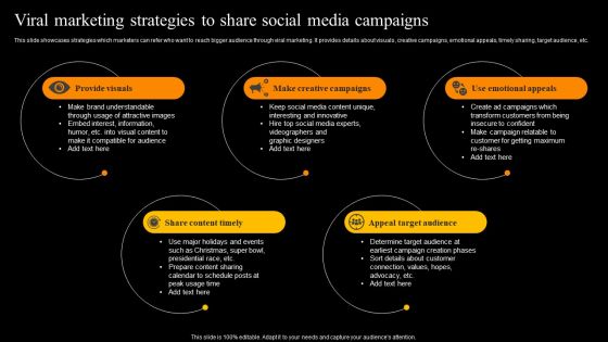 Viral Marketing Strategies To Share Social Media Campaigns Rules PDF
