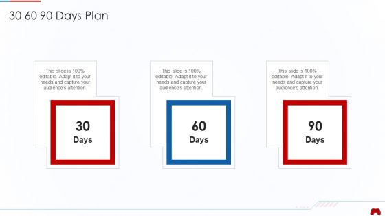 Virtual Adventure Gaming Investor Elevator Pitch Deck 30 60 90 Days Plan Icons PDF