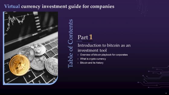 Virtual Currency Investment Guide For Companies Ppt PowerPoint Presentation Complete Deck With Slides
