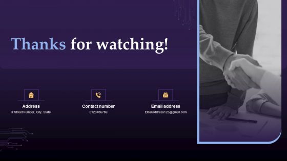 Virtual Currency Investment Guide For Companies Thanks For Watching Ppt Infographic Template Skills PDF
