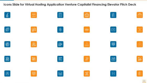 Virtual Hosting Application Venture Capitalist Financing Elevator Pitch Deck Ppt PowerPoint Presentation Complete With Slides