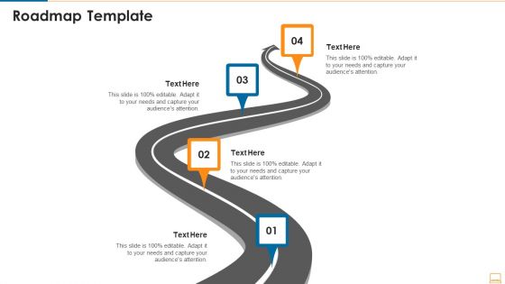 Virtual Hosting Application Venture Capitalist Financing Elevator Roadmap Template Slides PDF