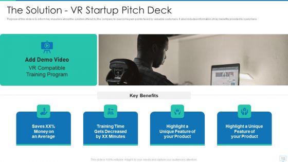 Virtual Reality Investor Financing Pitch Deck Ppt PowerPoint Presentation Complete Deck With Slides