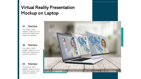 Virtual Reality Presentation Mockup On Laptop Ppt PowerPoint Presentation Outline Backgrounds PDF