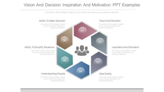 Vision And Decision Inspiration And Motivation Ppt Examples
