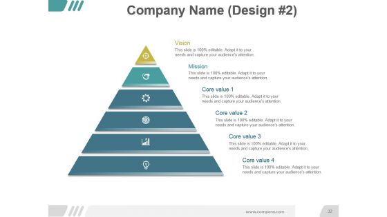 Vision And Mission Statements Ppt Examples Slides