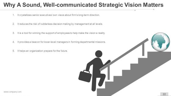 Vision And Mission Strategic Management Ppt Samples