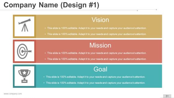 Vision And Mission Strategic Management Ppt Samples