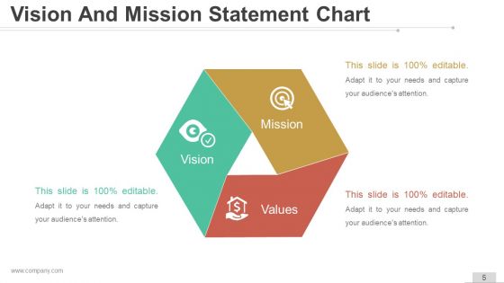 Vision And Mission Strategic Management Ppt Samples