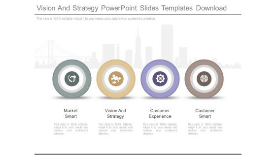 Vision And Strategy Powerpoint Slides Templates Download