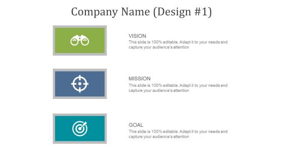 Vision Mission Goals And Objectives Example Of Ppt