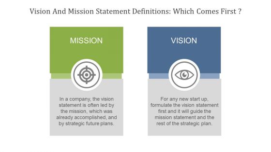Vision Mission Goals And Objectives Example Of Ppt