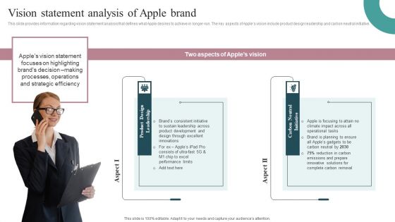 Vision Statement Analysis Of Apple Brand Graphics PDF