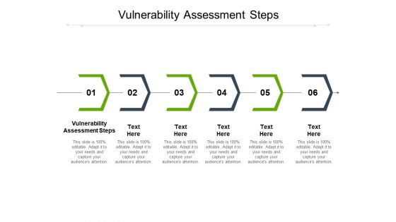 Vulnerability Assessment Steps Ppt PowerPoint Presentation Model Icon Cpb