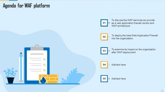 WAF Platform Ppt PowerPoint Presentation Complete With Slides