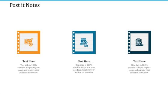 WMS Implementation Post It Notes Ppt Visual Aids Styles PDF