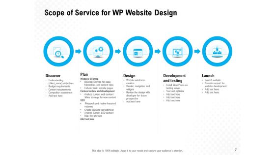 WP Website Proposal Ppt PowerPoint Presentation Complete Deck With Slides