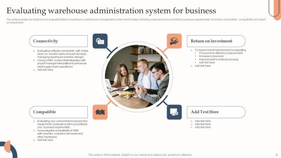 Warehouse Administration Ppt PowerPoint Presentation Complete Deck With Slides