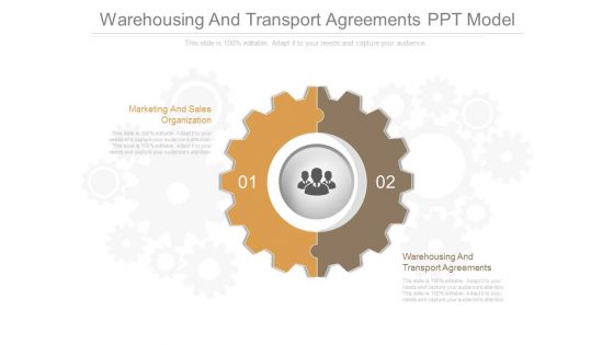 Warehousing And Transport Agreements Ppt Model
